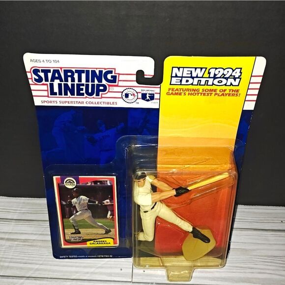 1994 Starting Lineup MLB Baseball Figure Andres Galarraga Colorado Rockies - Picture 1 of 7